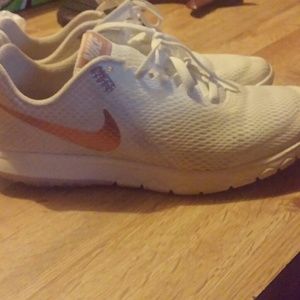 Rose gold nike's GIFTED